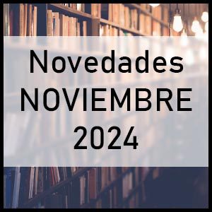 Novedades literarias Noviembre 2024