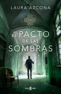 Cubierta oficial de la novela El pacto de las sombras