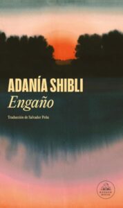Portada oficial de la novela Engaño